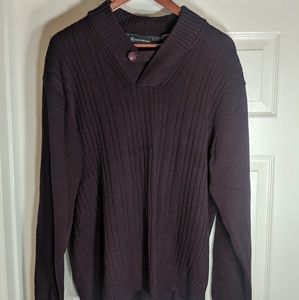 XL Maroon Bachrach Cardigan